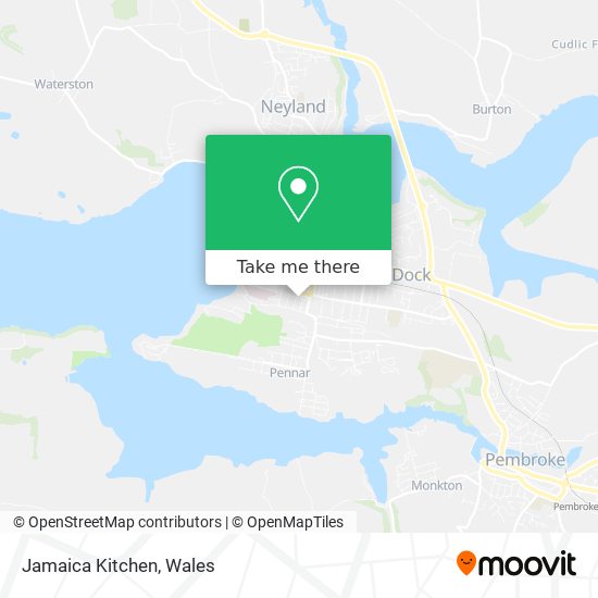 Jamaica Kitchen map