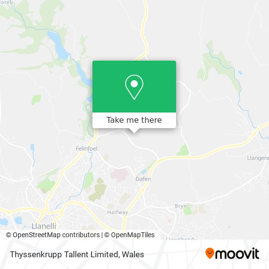 Thyssenkrupp Tallent Limited map