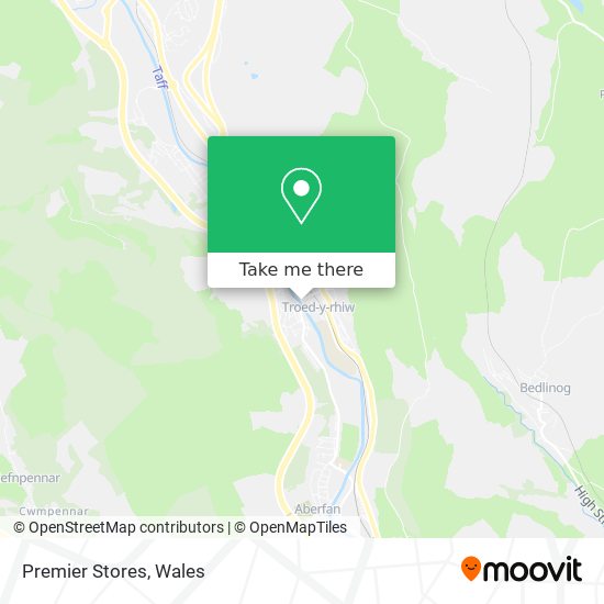 Premier Stores map