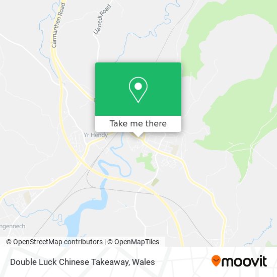 Double Luck Chinese Takeaway map