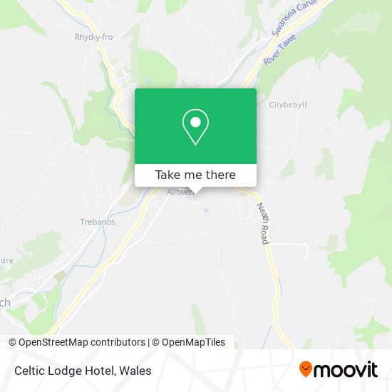 Celtic Lodge Hotel map
