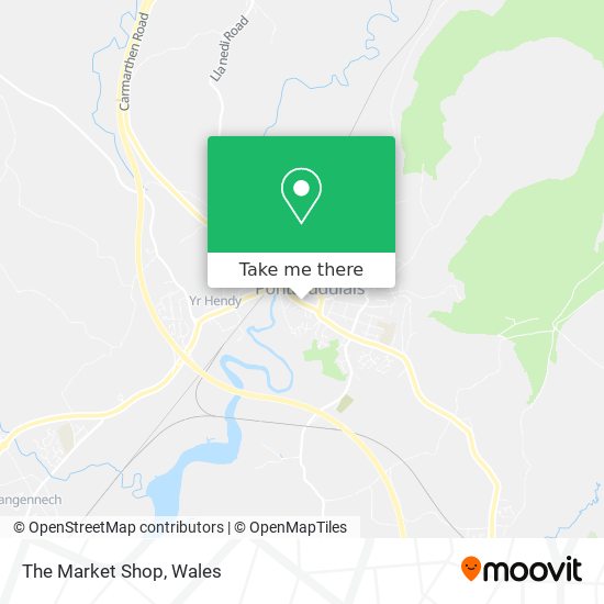The Market Shop map