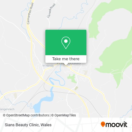 Sians Beauty Clinic map