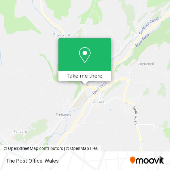 The Post Office map
