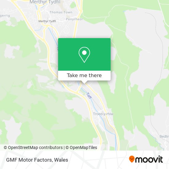 GMF Motor Factors map