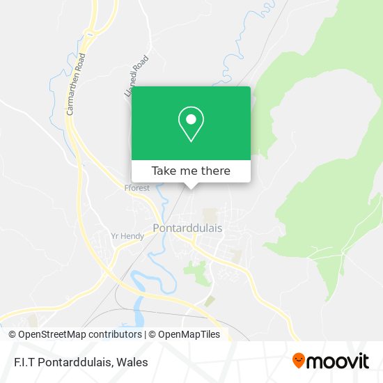 F.I.T Pontarddulais map