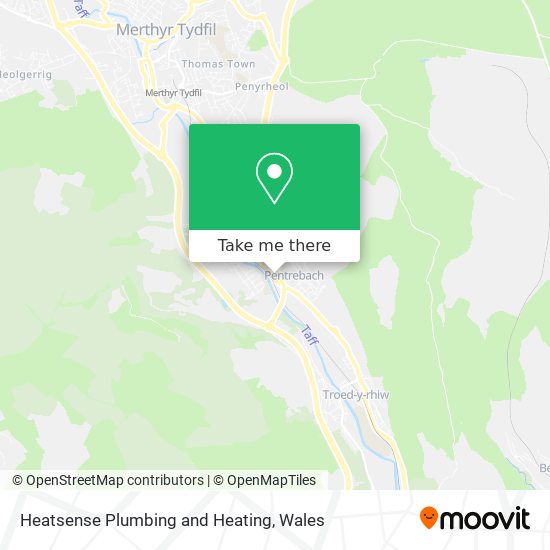 Heatsense Plumbing and Heating map