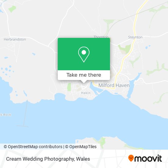 Cream Wedding Photography map