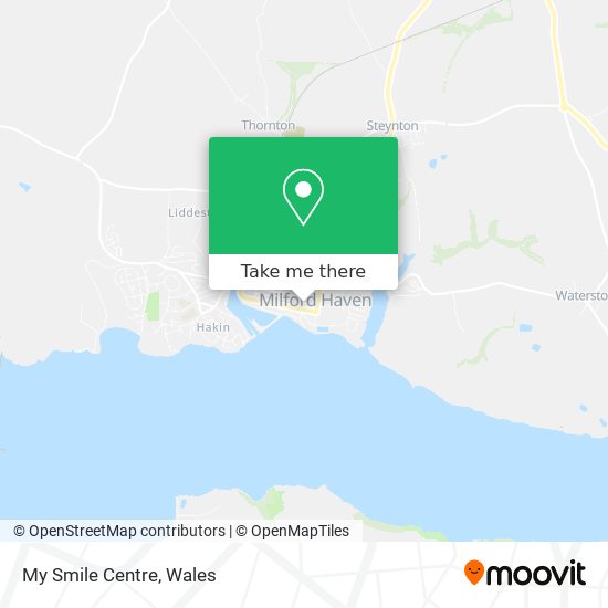 My Smile Centre map