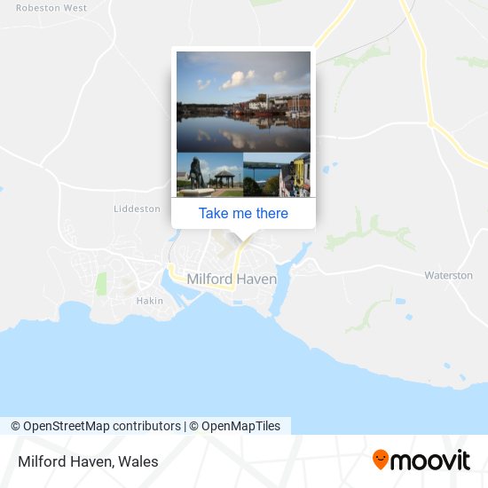 Milford Haven map