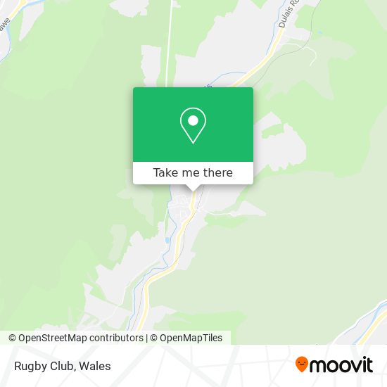 Rugby Club map