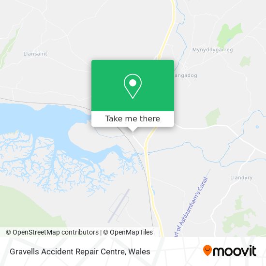 Gravells Accident Repair Centre map