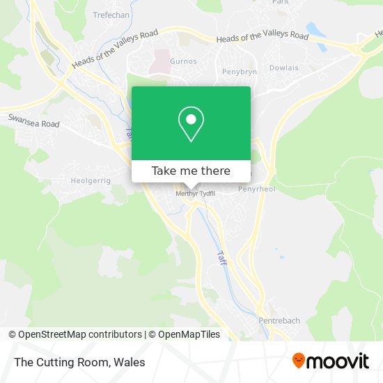 The Cutting Room map