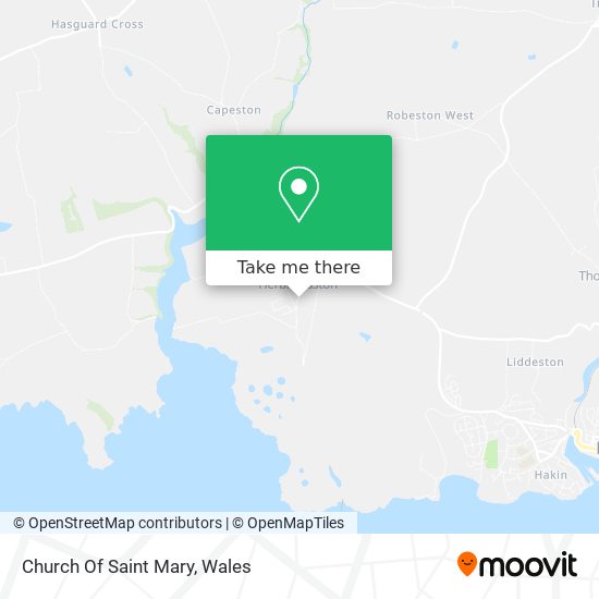 Church Of Saint Mary map