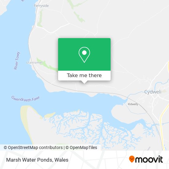 Marsh Water Ponds map