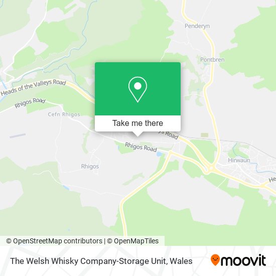 The Welsh Whisky Company-Storage Unit map
