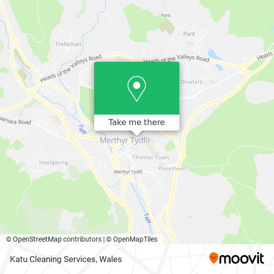 Katu Cleaning Services map