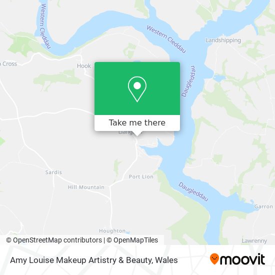 Amy Louise Makeup Artistry & Beauty map