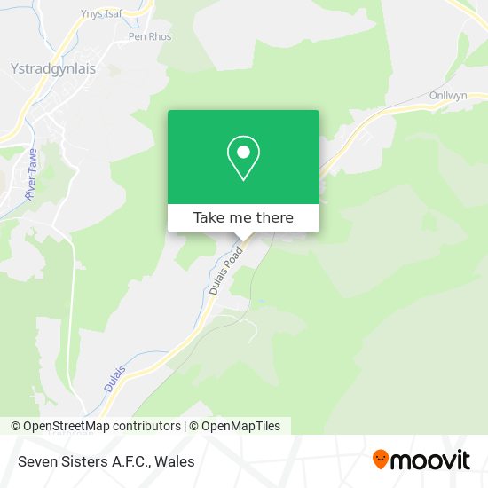 Seven Sisters A.F.C. map