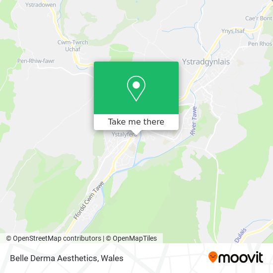 Belle Derma Aesthetics map