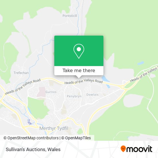 Sullivan's Auctions map
