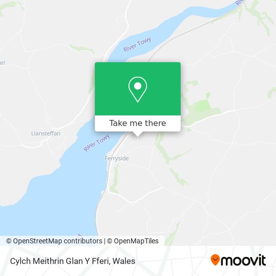 Cylch Meithrin Glan Y Fferi map