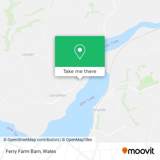 Ferry Farm Barn map