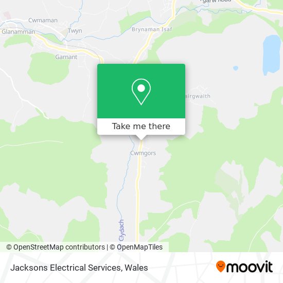 Jacksons Electrical Services map