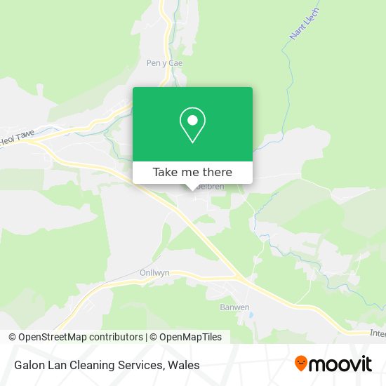 Galon Lan Cleaning Services map