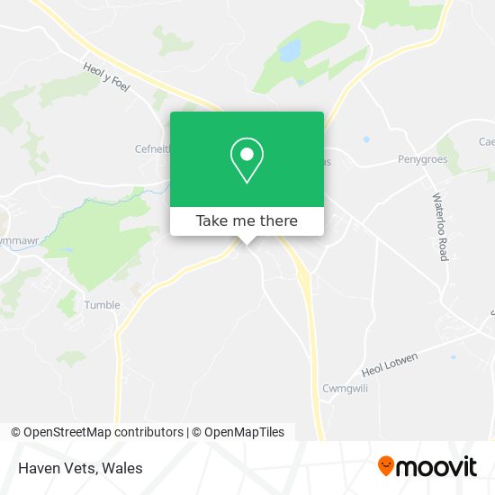 Haven Vets map