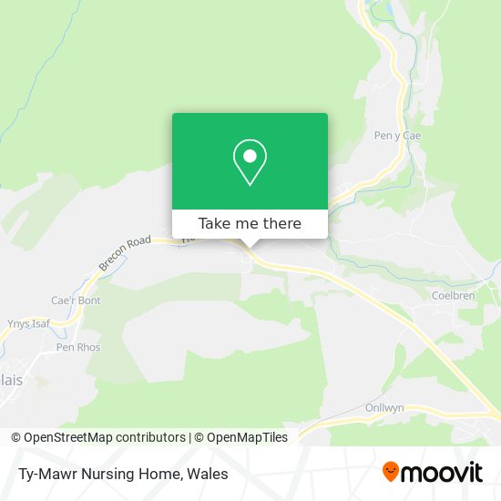 Ty-Mawr Nursing Home map
