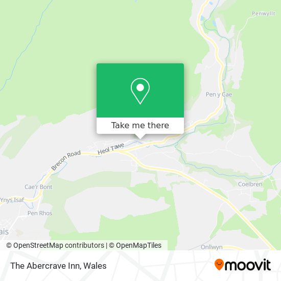 The Abercrave Inn map
