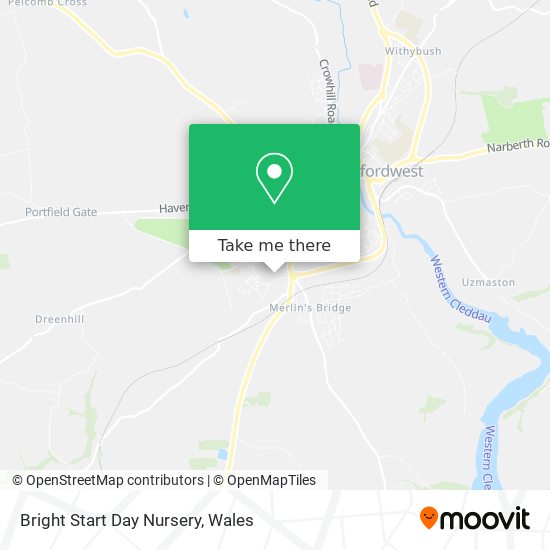 Bright Start Day Nursery map