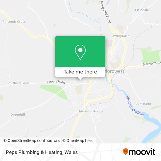 Peps Plumbing & Heating map