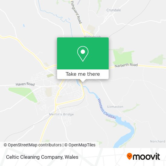 Celtic Cleaning Company map