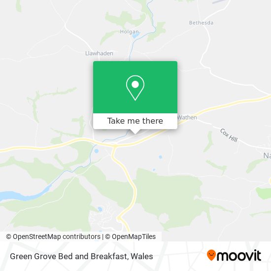 Green Grove Bed and Breakfast map