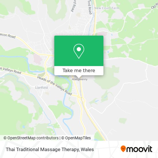 Thai Traditional Massage Therapy map