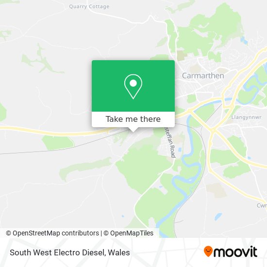 South West Electro Diesel map