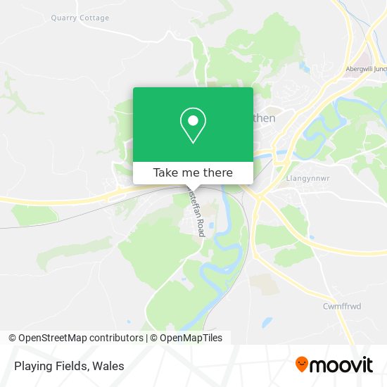 Playing Fields map