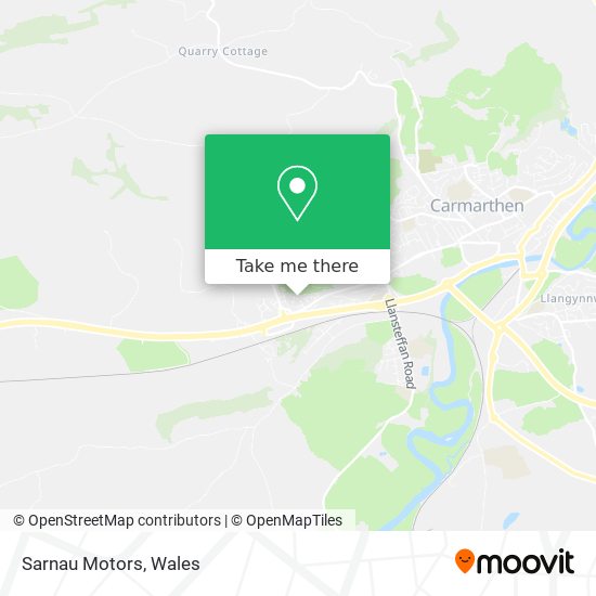 Sarnau Motors map