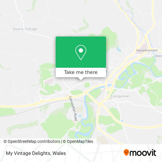 My Vintage Delights map