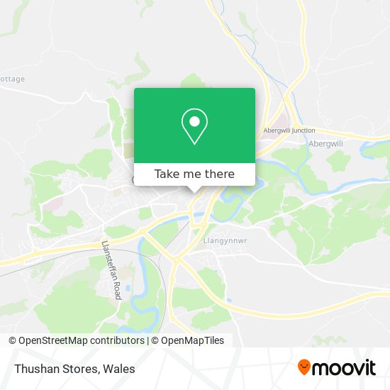 Thushan Stores map