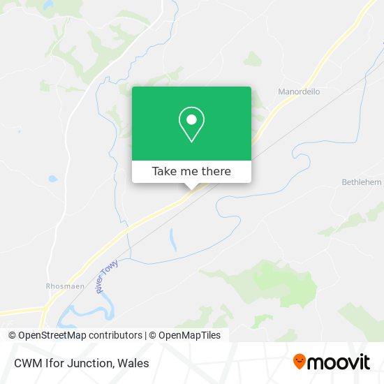 CWM Ifor Junction map