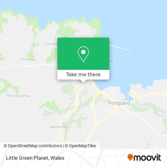Little Green Planet map
