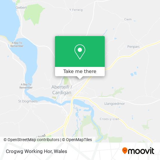Crogwg Working Hor map