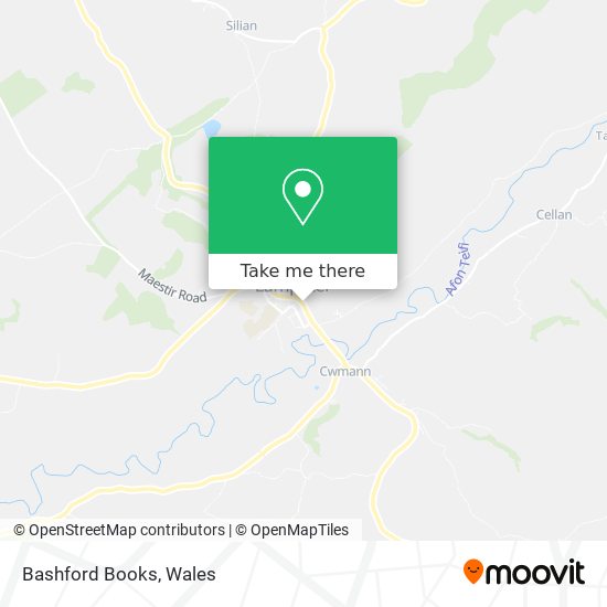 Bashford Books map
