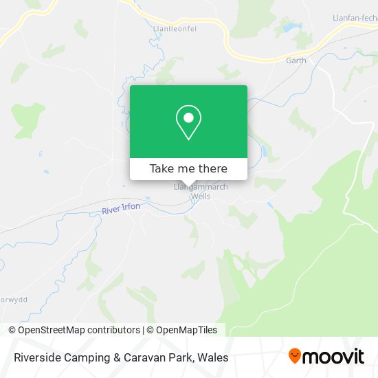Riverside Camping & Caravan Park map