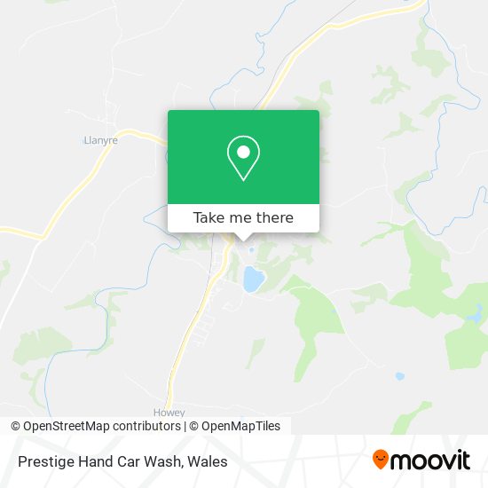 Prestige Hand Car Wash map