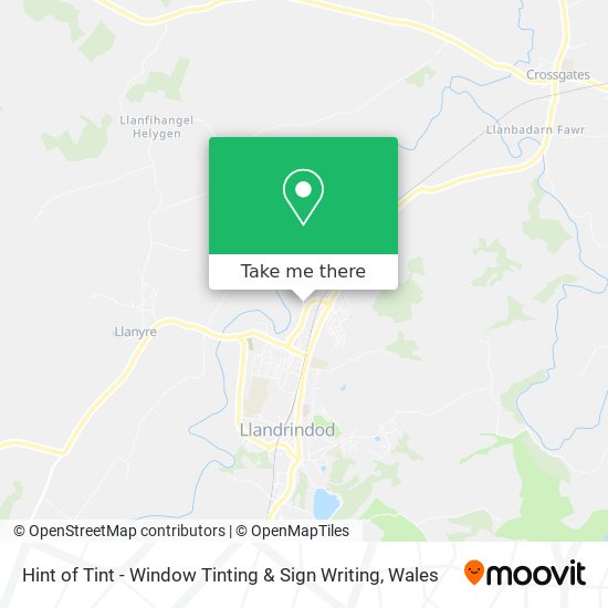 Hint of Tint - Window Tinting & Sign Writing map