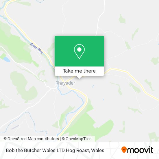Bob the Butcher Wales LTD Hog Roast map